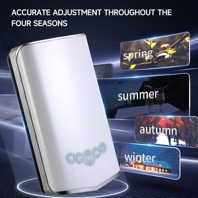 touch screen water heater
