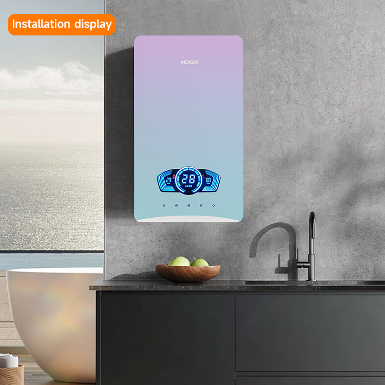 touch screen water heater