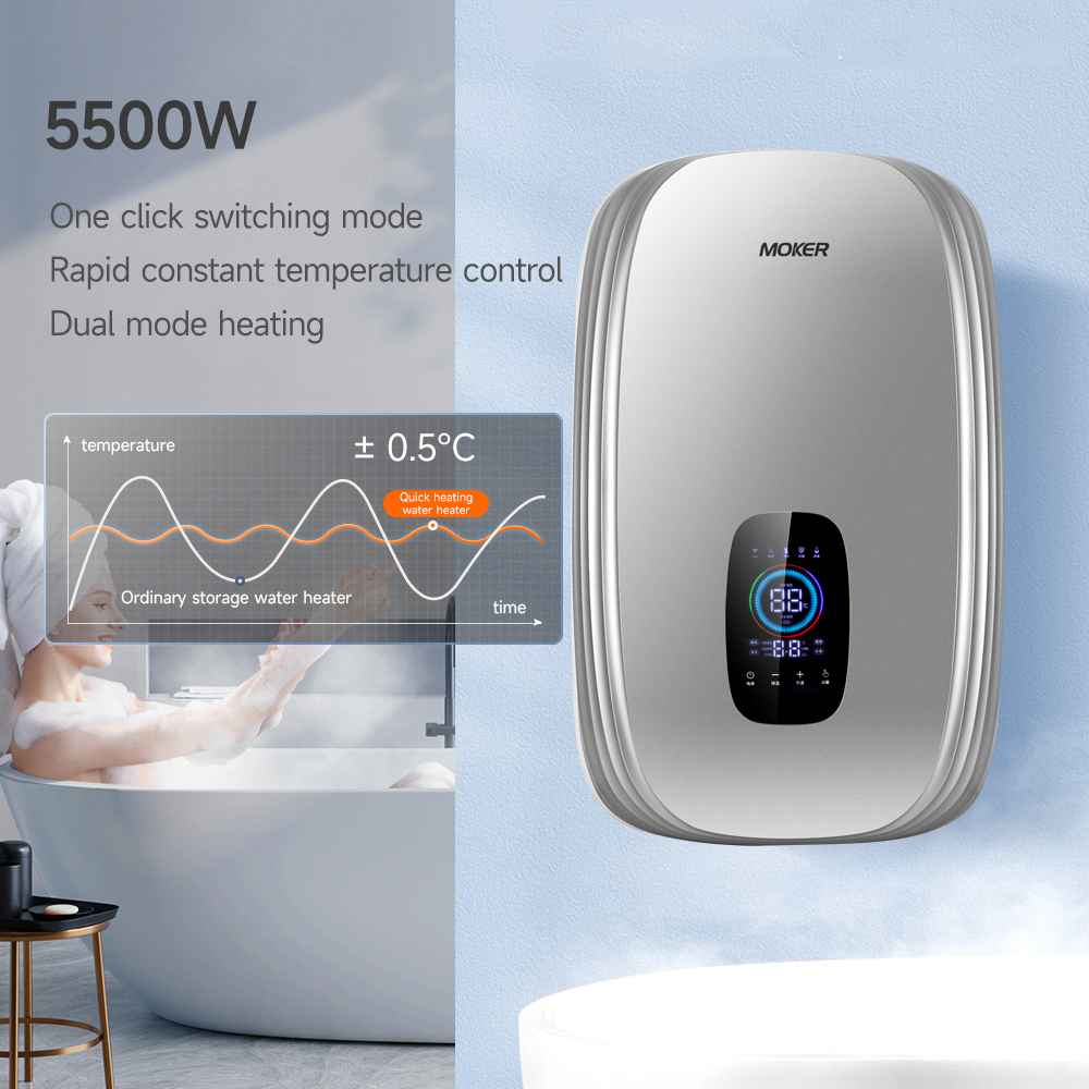 220V 230V Whole House High Efficiency Constant Temperature Large Flow Shower Water Heater