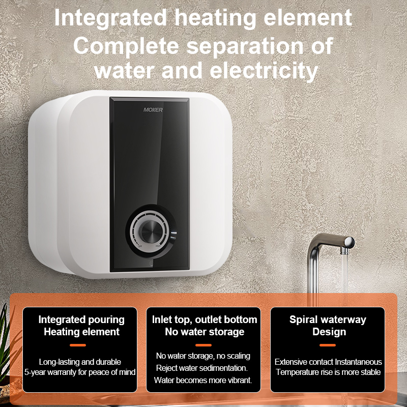 Energy-saving Mini Portable Instantaneous Tankless Kitchen Water Heater