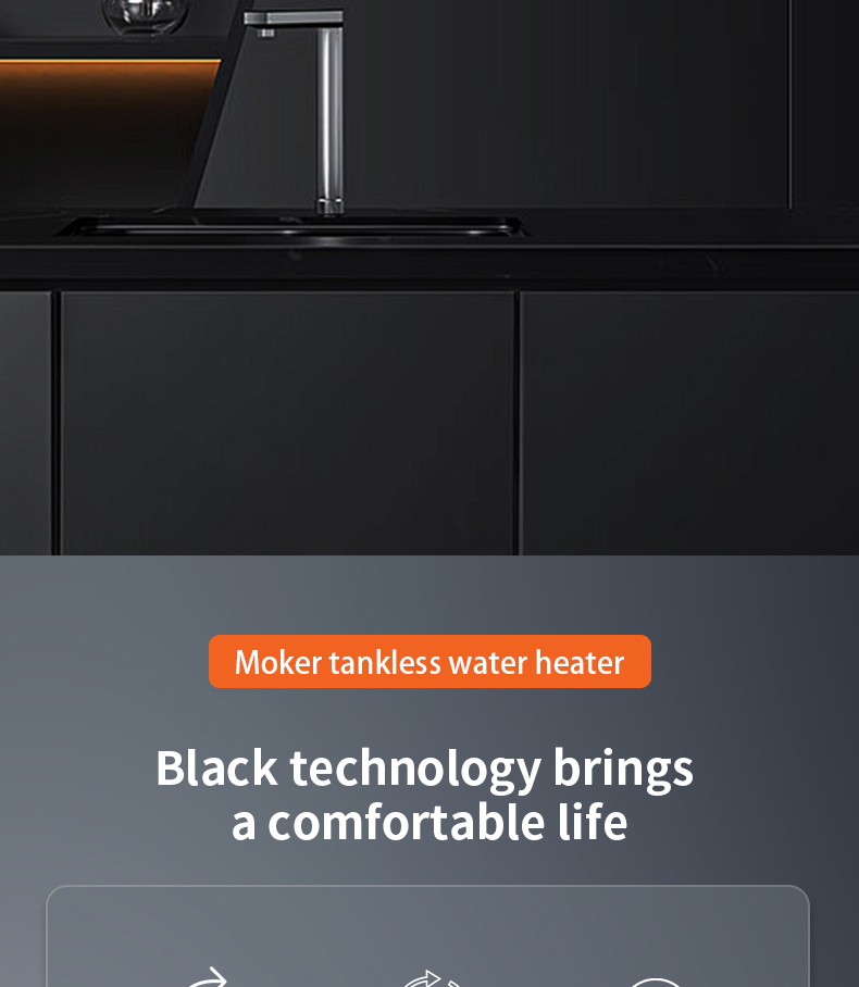 small kitchen water heater