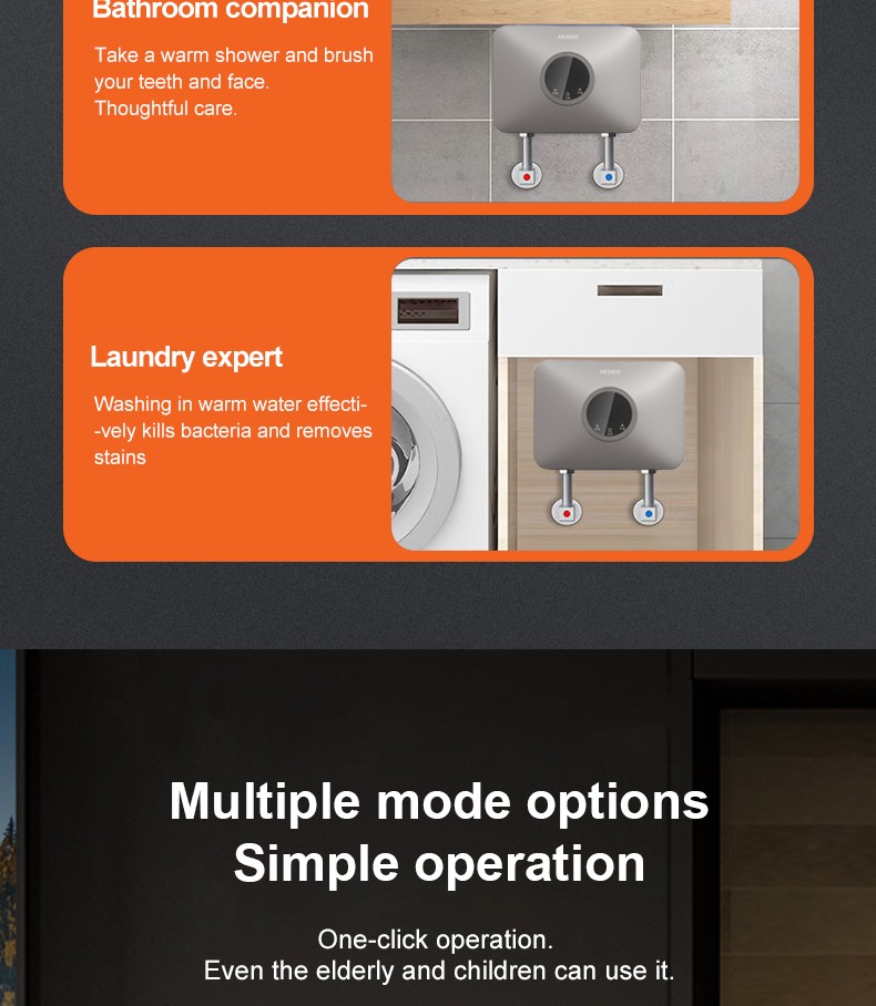 thin water heater