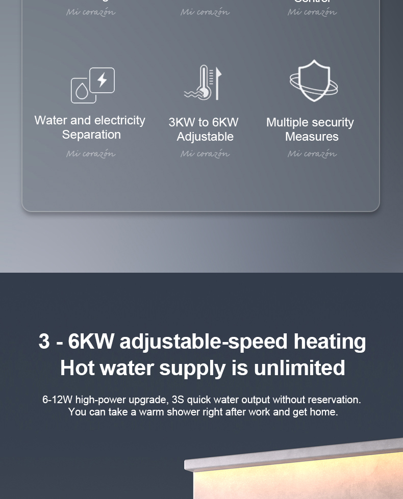 intelligent water heater