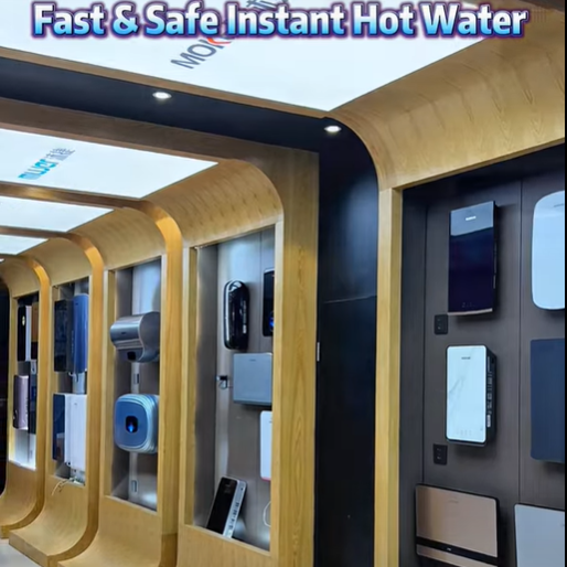 Fast & Safe Instant Hot Water