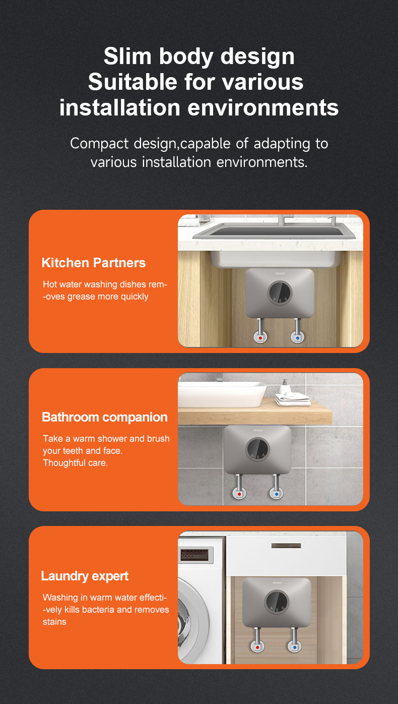 Energy Type Adaptation and Conversion Potential of Different Water Heaters