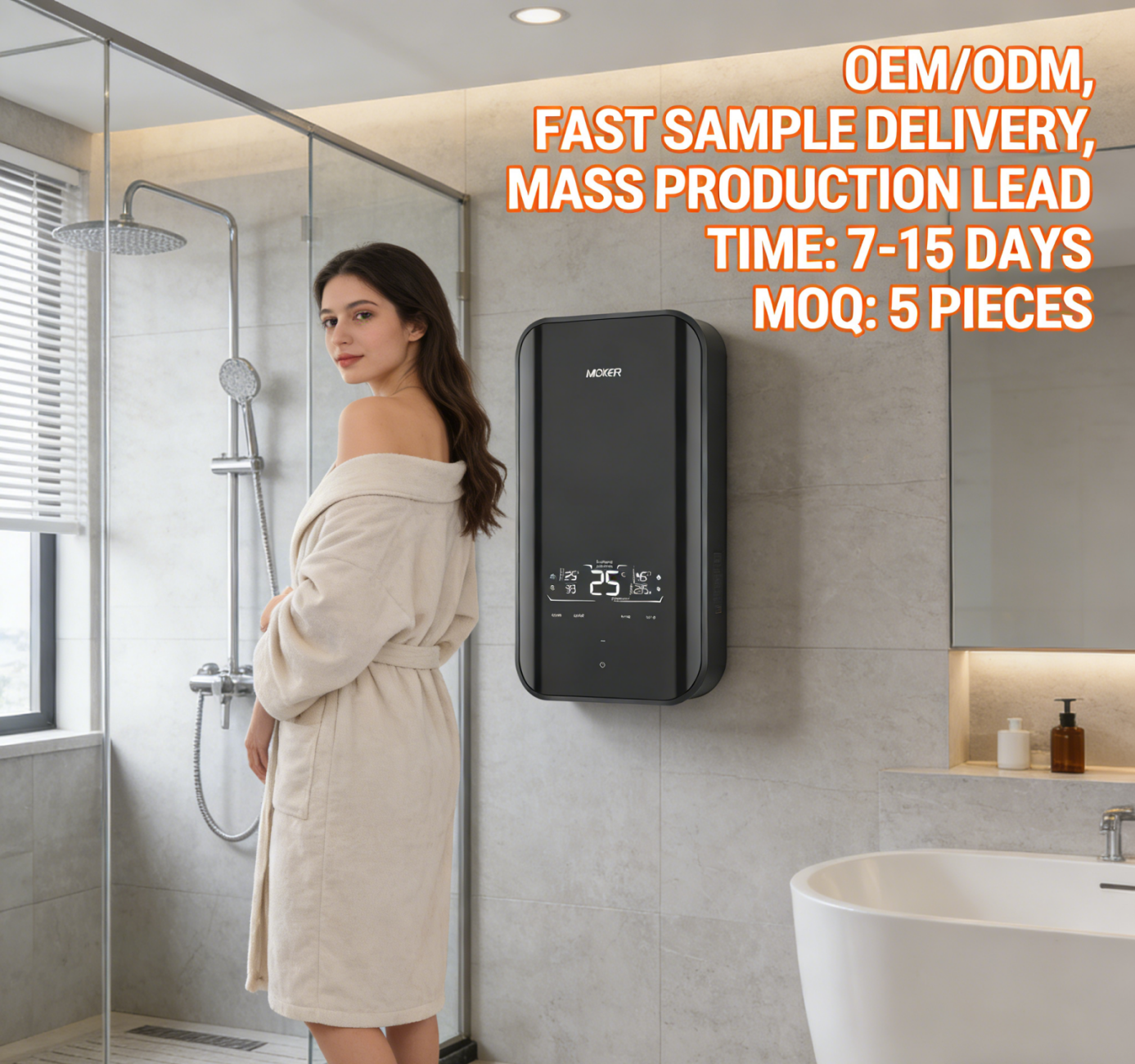 Aesthetic Design & Home Integration of Zhongshan Mujie’s Water Heaters