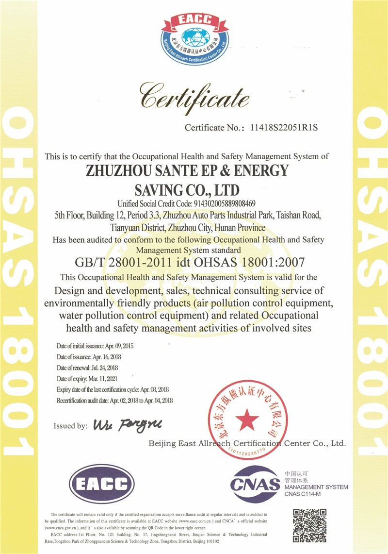 OHSAS 18001: 2007