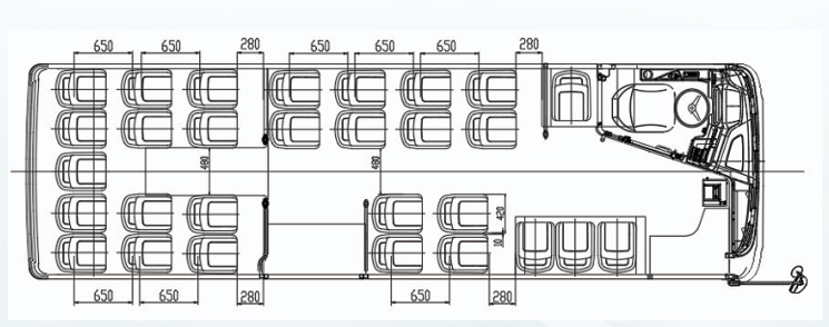 8 Meter Electric Bus - Liaoning SG Automotive Group Co., Ltd.