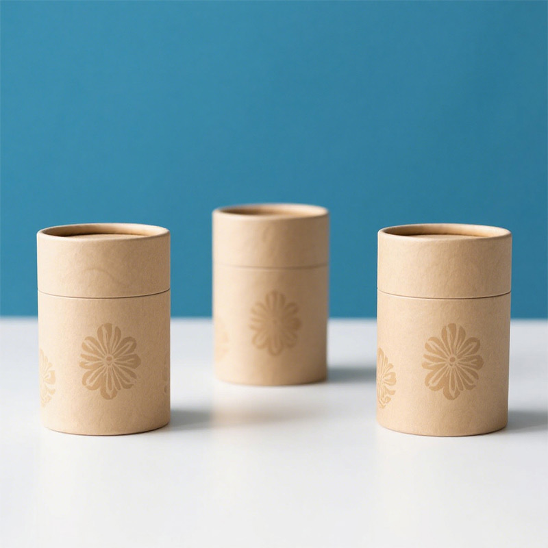 Paper Storage Tube Cookie Boxes