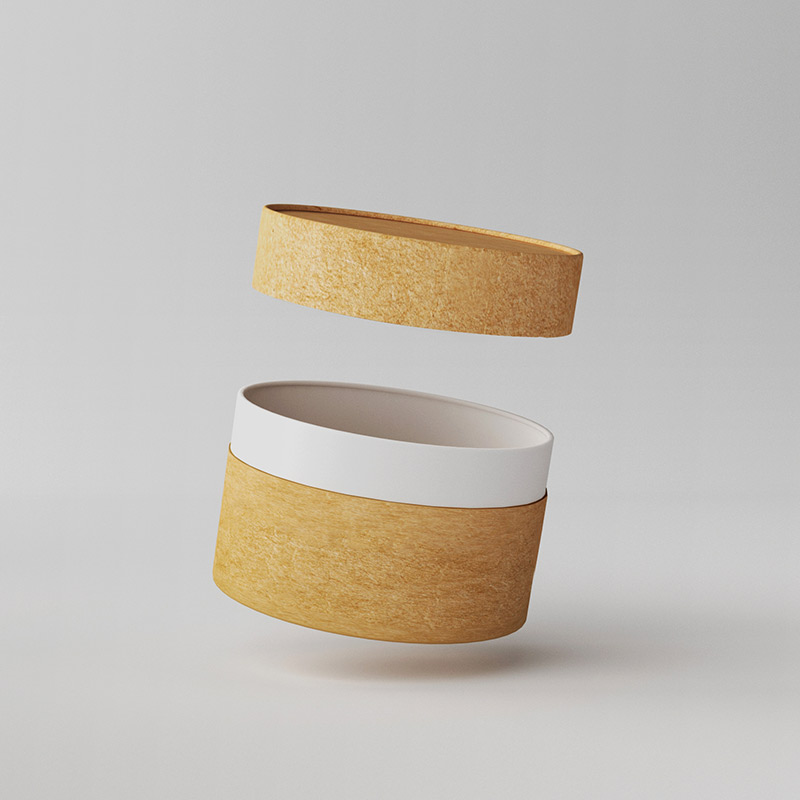 Paper Roll Cardboard Cylinder Packaging For Sale