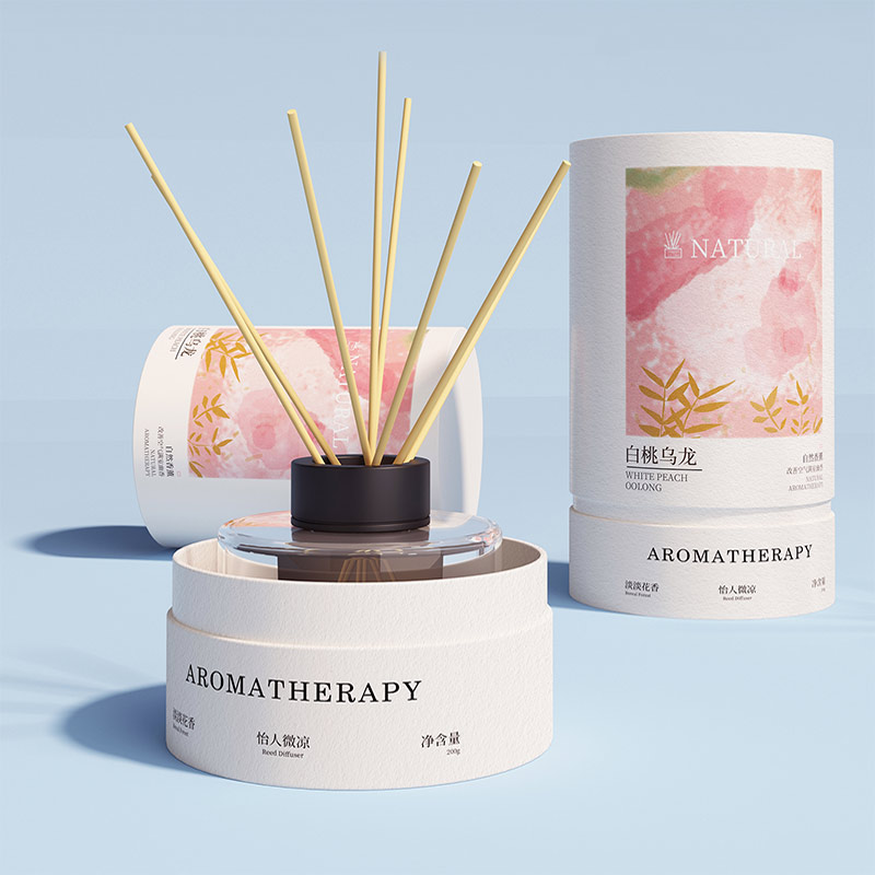 Wholesale Price White Tube Paper Box Packaging