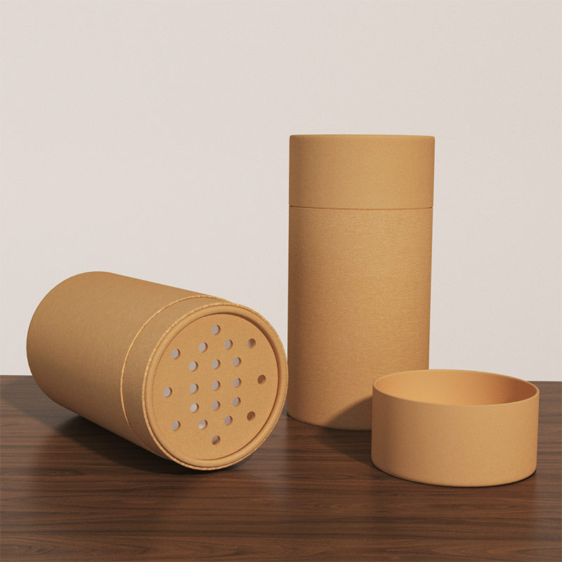 Cardboard Powder Shaker Tubes