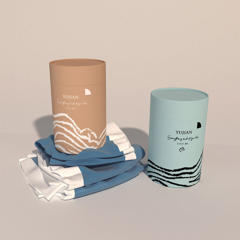 Cardboard Canister Packaging Tubes