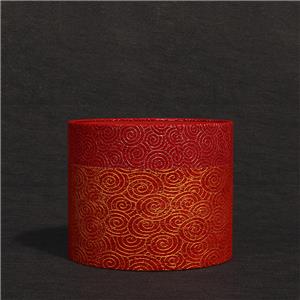 Paper Cylinder Mockup Recycled Red Cardboard Tubes Box