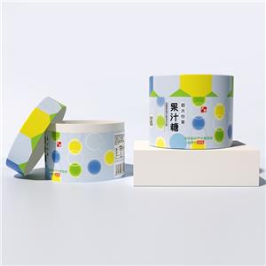 Cardboard Cylinder Containers With Lids Or Sale