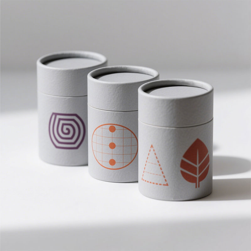 Custom Form Cardboard Tubes Cylinder Box Packaging