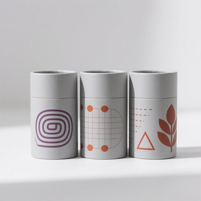 Custom Form Cardboard Tubes Cylinder Box Packaging