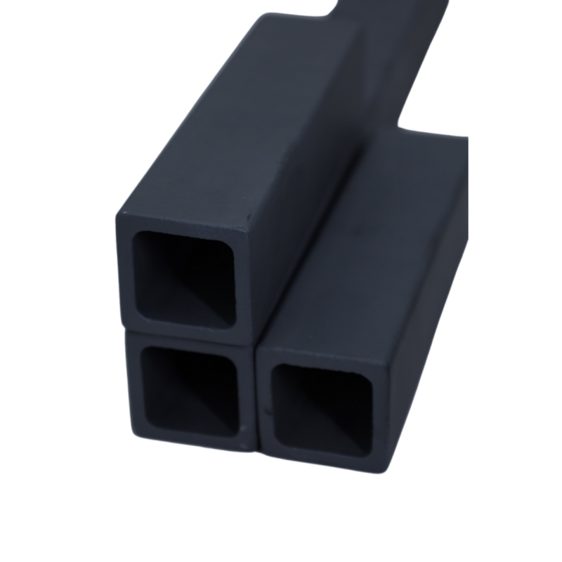 Tubo quadrato in carburo di silicio legato con reazione ceramica tecnologica