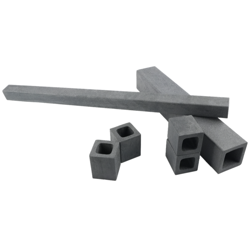 Recrystallized Silicon Carbide Tech Ceramic Square Tube