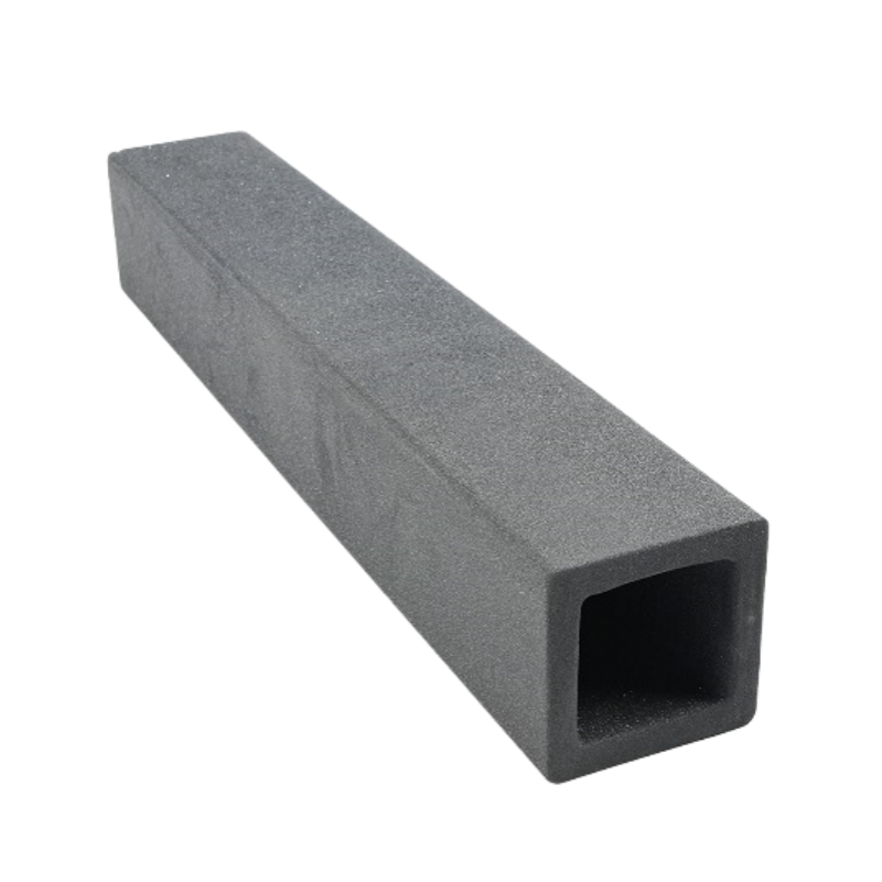 Recrystallized Silicon Carbide Tech Ceramic Square Tube