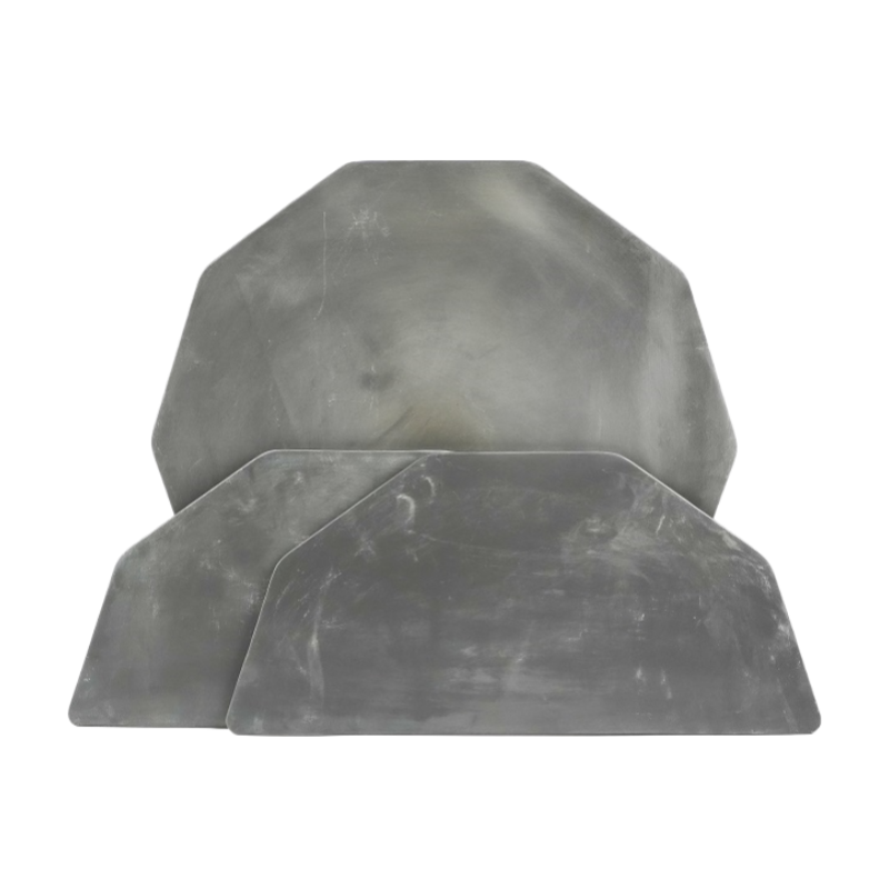 polygonal plate