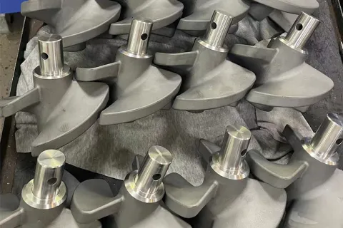 Hélices de liga de cobalto duráveis ​​para aplicações de galvanização por imersão a quente