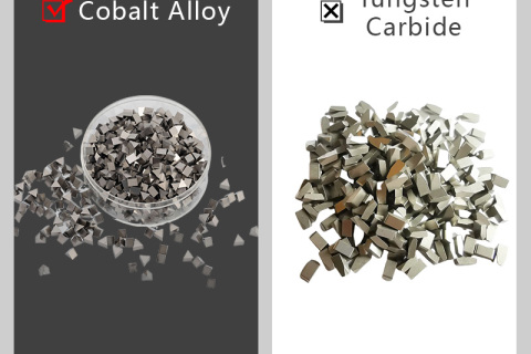 كربيد التنغستن مقابل سبيكة الكوبالت