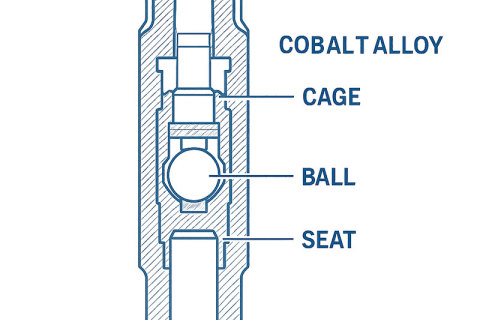 Cage de soupape en alliage de cobalt