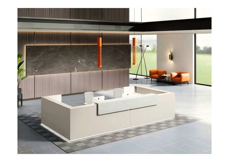 Reception area