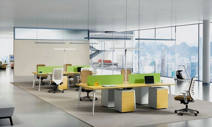 Open-Plan Office Area