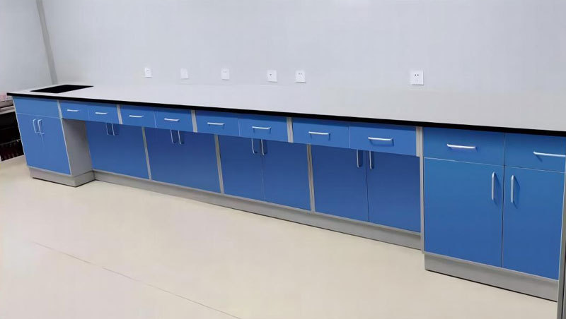 All wood laboratory furniture