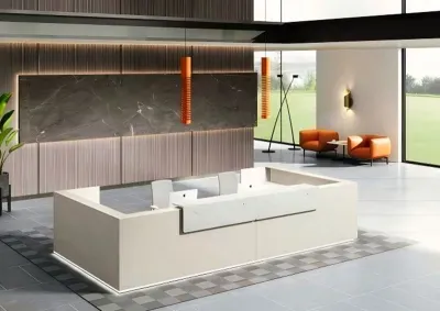 Reception area