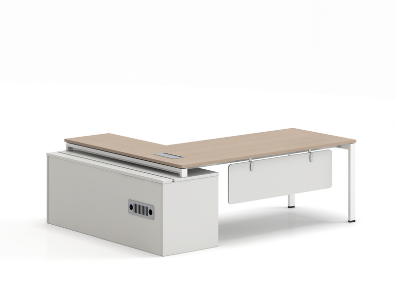 The G Series Executive Desk is a high-quality office furniture solution designed