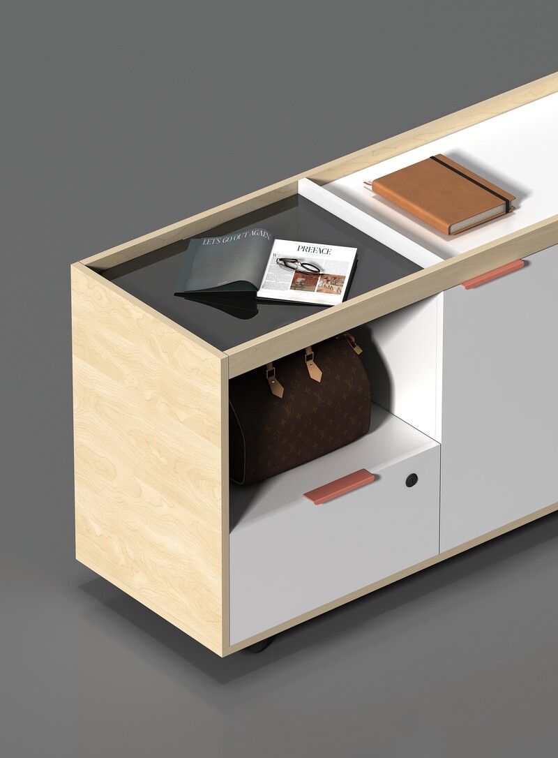 New Oulang Series – L-shaped executive desk