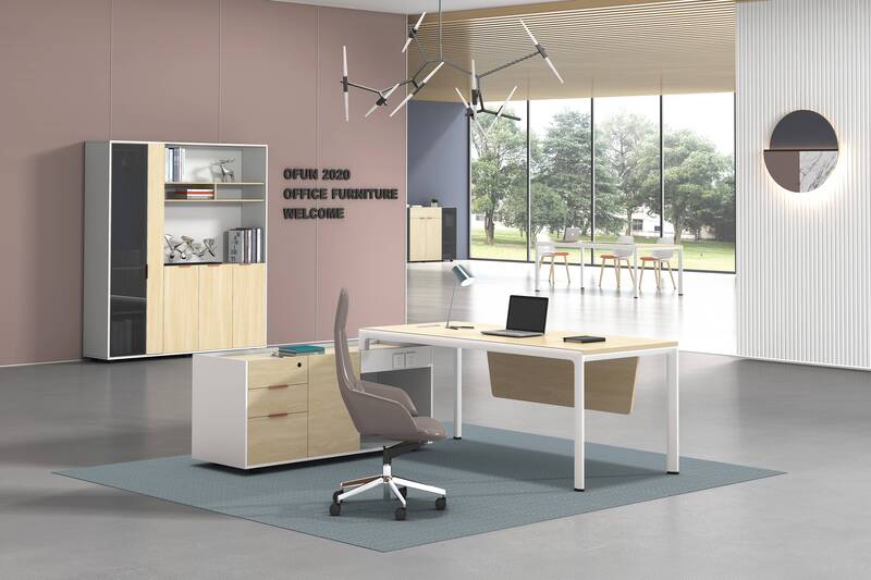 New Oulang Series – L-shaped executive desk