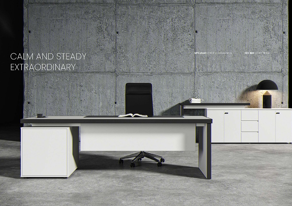 The Boshang Series – Executive Desk Edge Banding