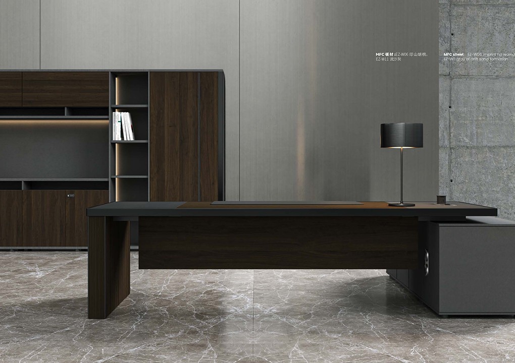 The Boshang Series – Executive Desk Edge Banding