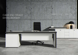 The Boshang Series – Executive Desk Edge Banding