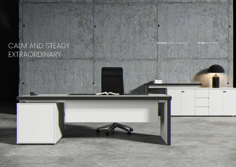 The Boshang Series – Executive Desk Edge Banding