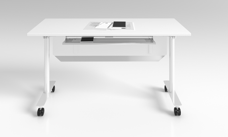 White background training table