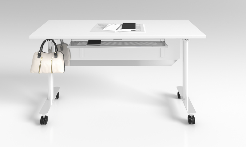White background training table