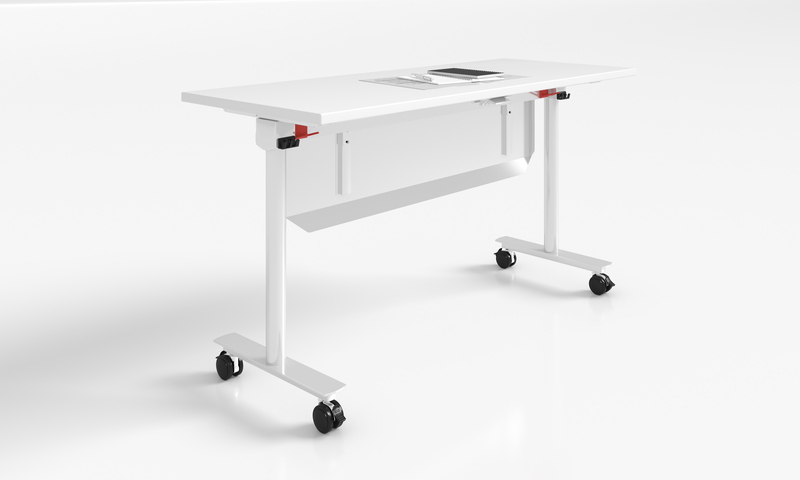 White background training table