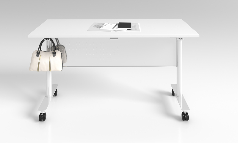 White background training table