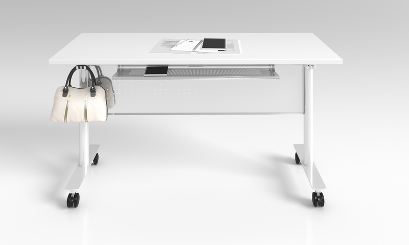 White background training table
