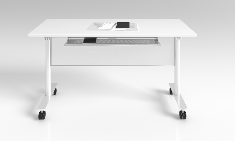 White background training table
