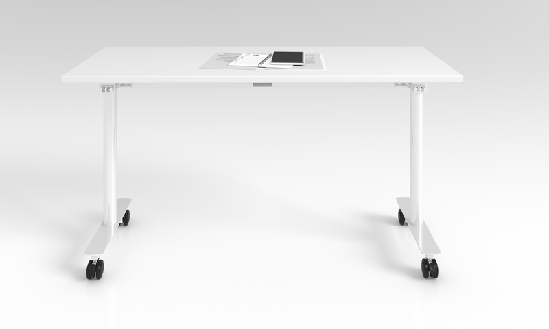 White background training table