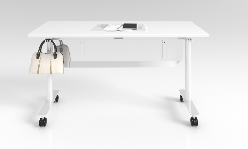 White background training table
