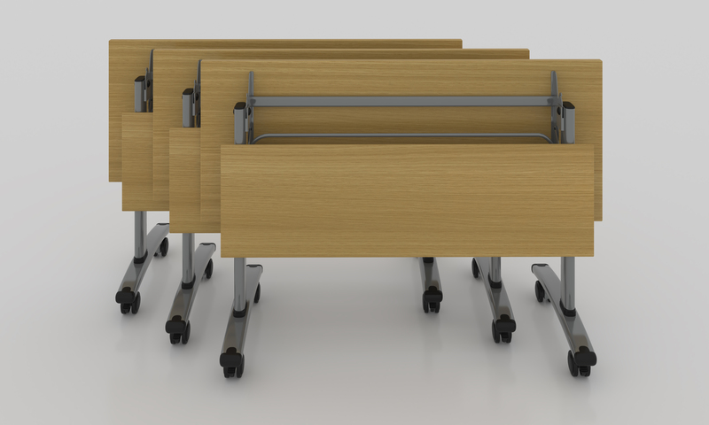 White background training table