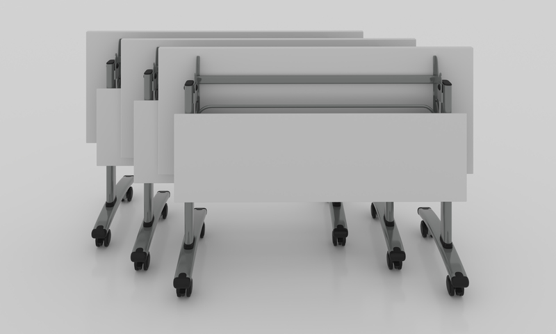 White background training table