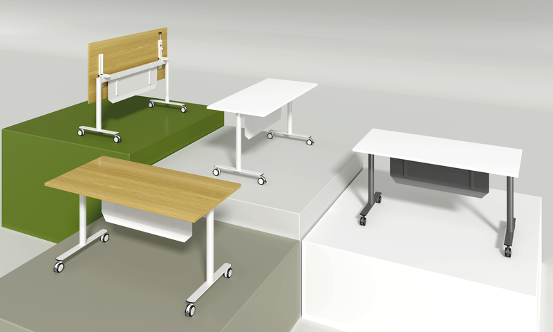 White background training table